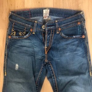 True Religion jeans;  30 waist;  blue